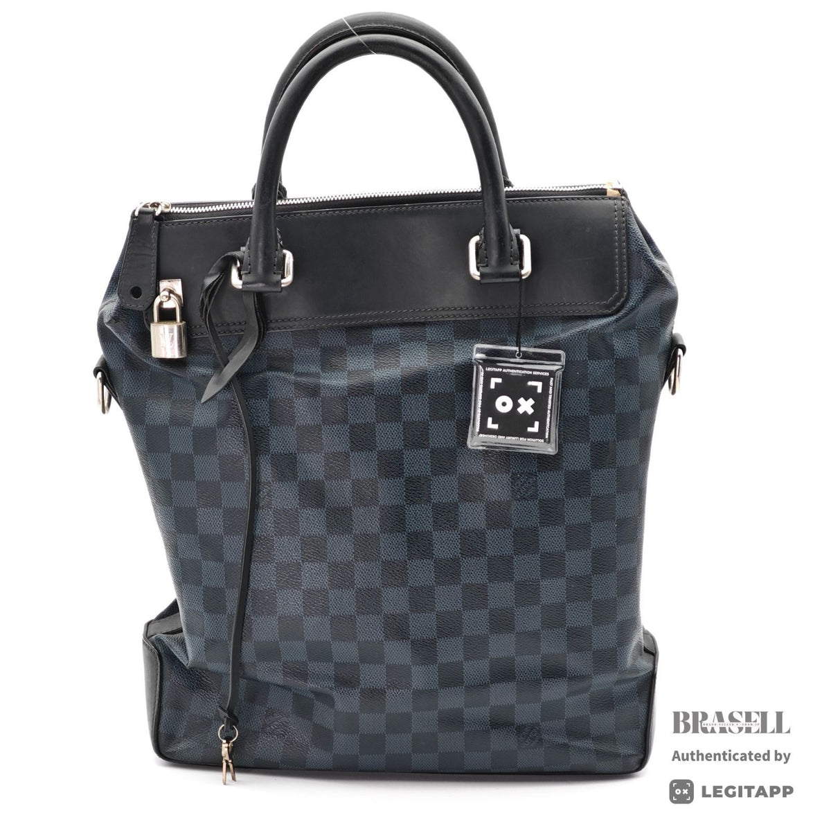 LOUIS VUITTON Cobalt Greenwich 2way Hand Bag N41351 【ImportFeeFREE】