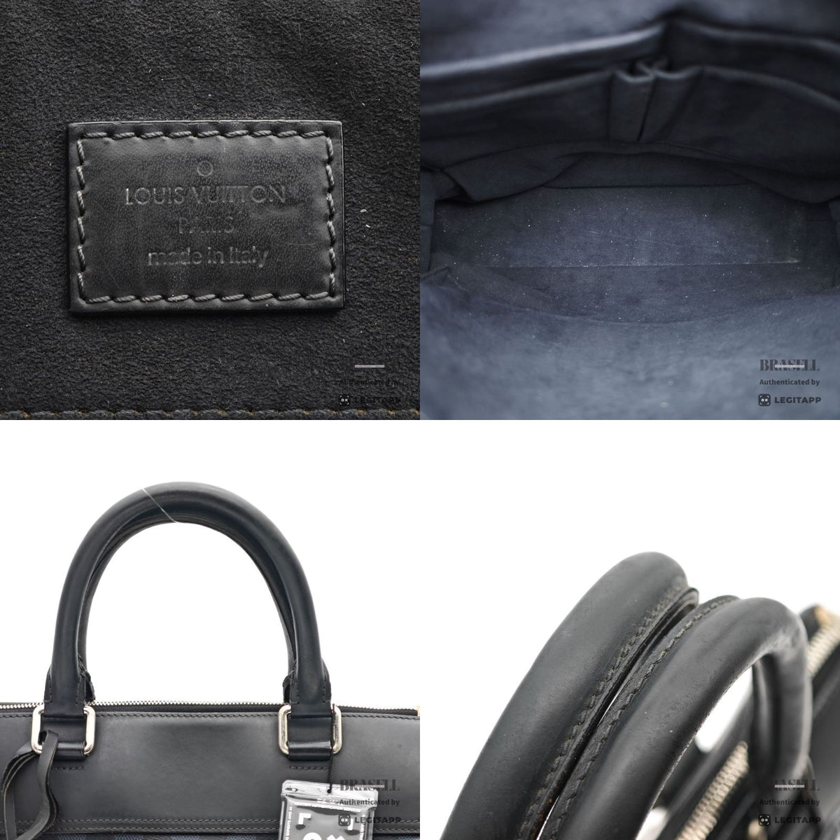 LOUIS VUITTON Cobalt Greenwich 2way Hand Bag N41351 【ImportFeeFREE】