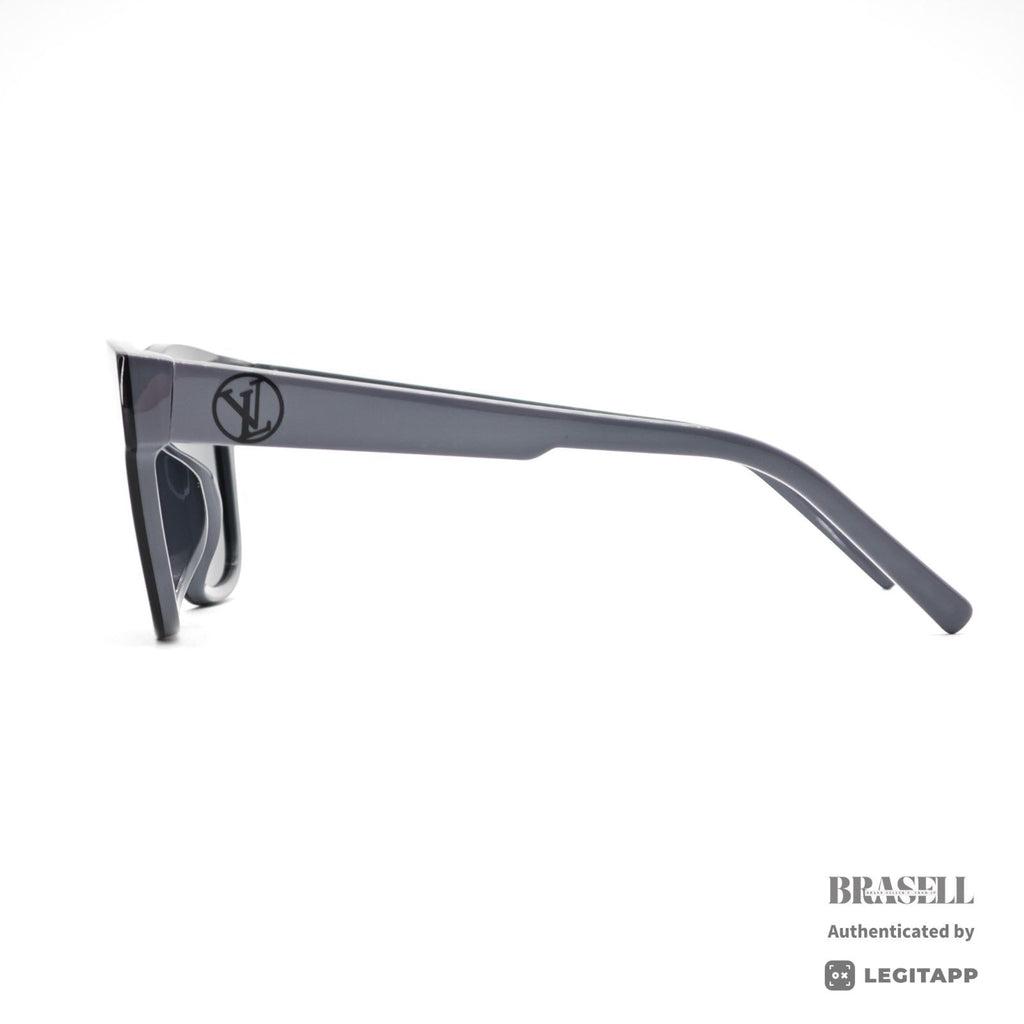 LOUIS VUITTON Outer Space Z1093E Sunglasses Black Gray Unisex 【ImportFeeFREE】