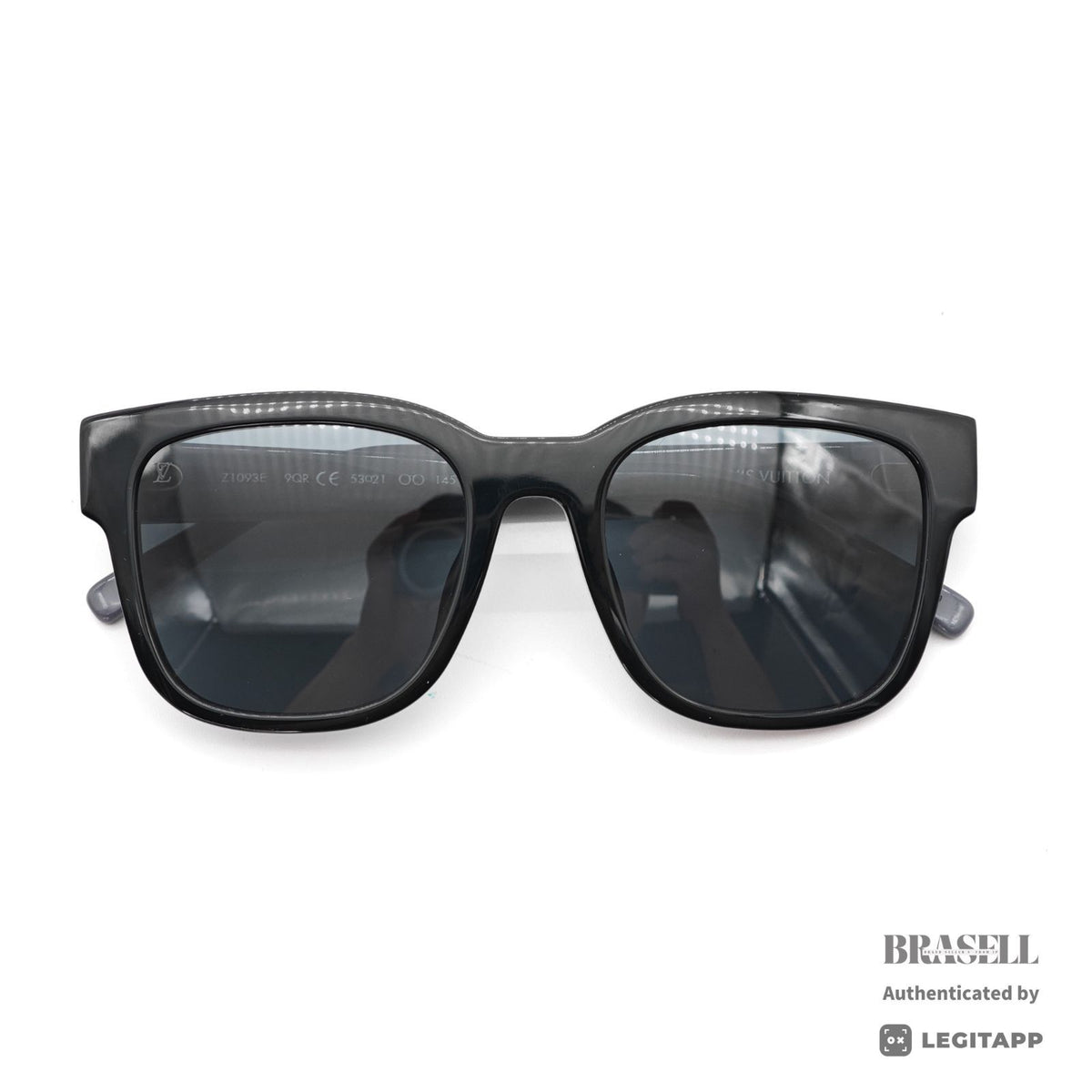 LOUIS VUITTON Outer Space Z1093E Sunglasses Black Gray Unisex 【ImportFeeFREE】