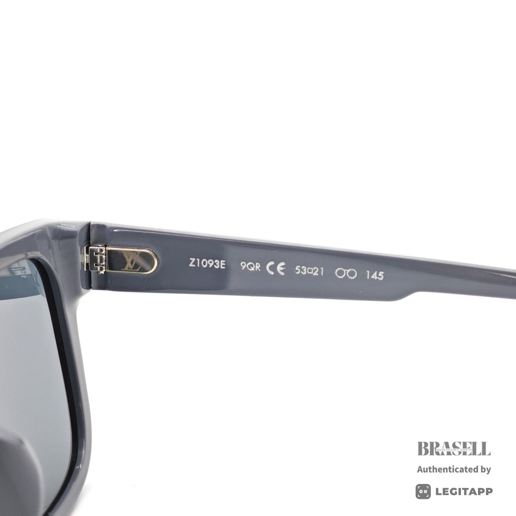 LOUIS VUITTON Outer Space Z1093E Sunglasses Black Gray Unisex 【ImportFeeFREE】