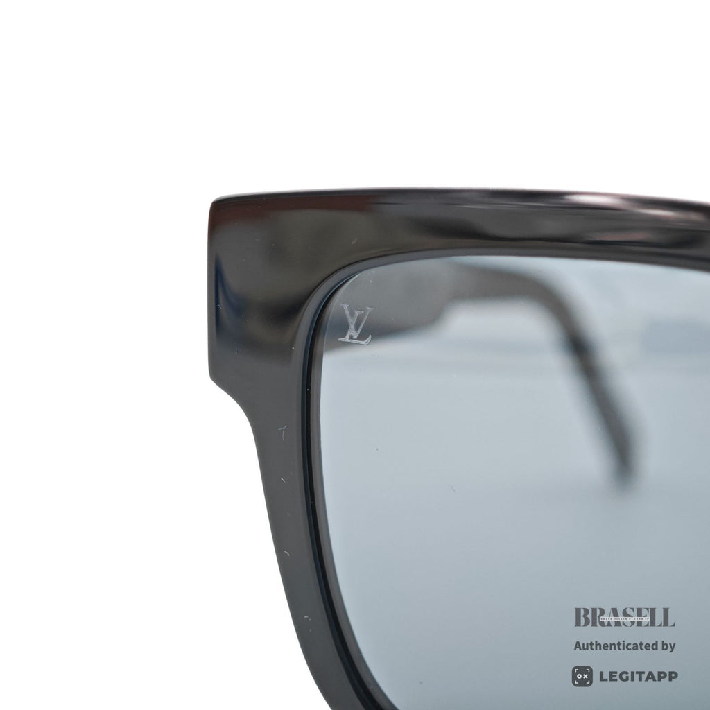 LOUIS VUITTON Outer Space Z1093E Sunglasses Black Gray Unisex 【ImportFeeFREE】