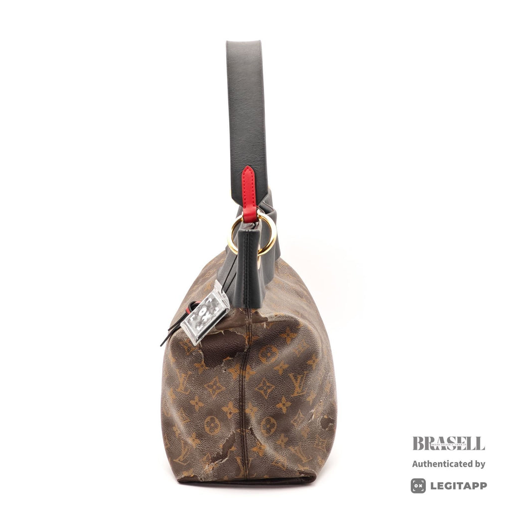 LOUIS VUITTON Tuileries Hobo M43154 Monogram Hand Bag Brown 【ImportFeeFREE】