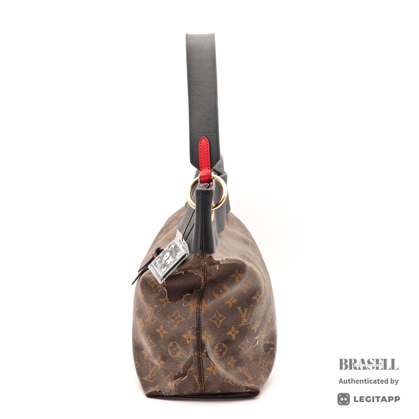 LOUIS VUITTON Tuileries Hobo M43154 Monogram Hand Bag Brown 【ImportFeeFREE】