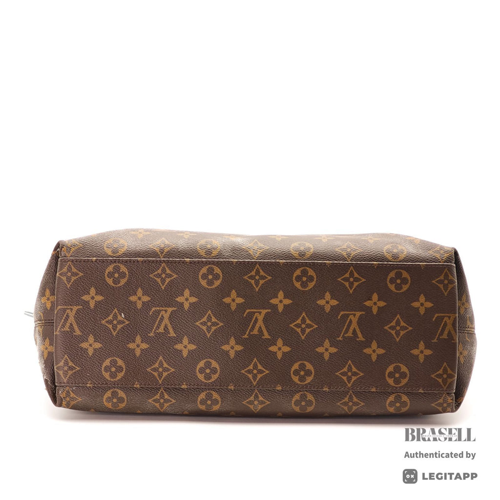 LOUIS VUITTON Tuileries Hobo M43154 Monogram Hand Bag Brown 【ImportFeeFREE】
