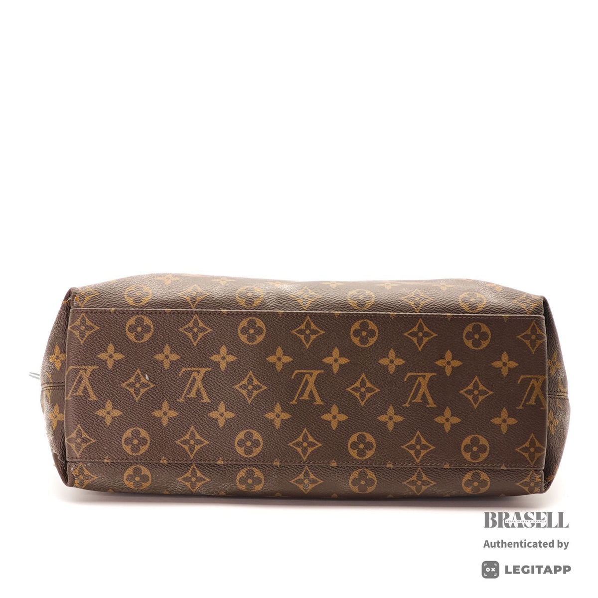 LOUIS VUITTON Tuileries Hobo M43154 Monogram Hand Bag Brown 【ImportFeeFREE】
