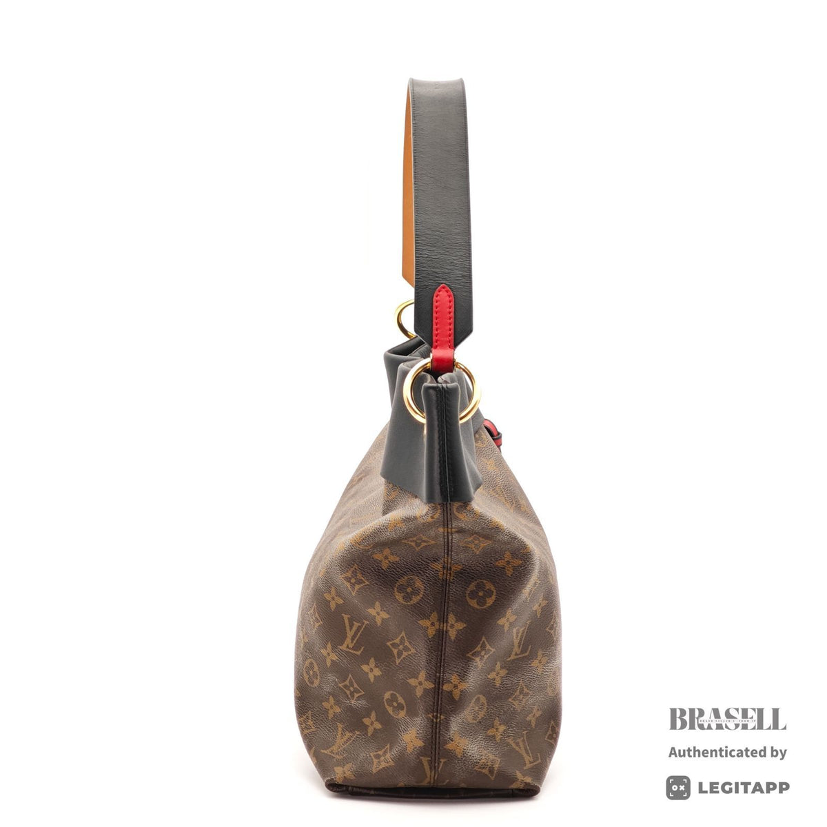 LOUIS VUITTON Tuileries Hobo M43154 Monogram Hand Bag Brown 【ImportFeeFREE】