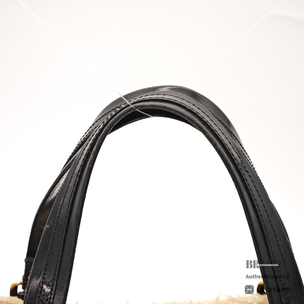 LOUIS VUITTON Storm Shearling M95574 Monogram Handbag Brown 【ImportFeeFREE】