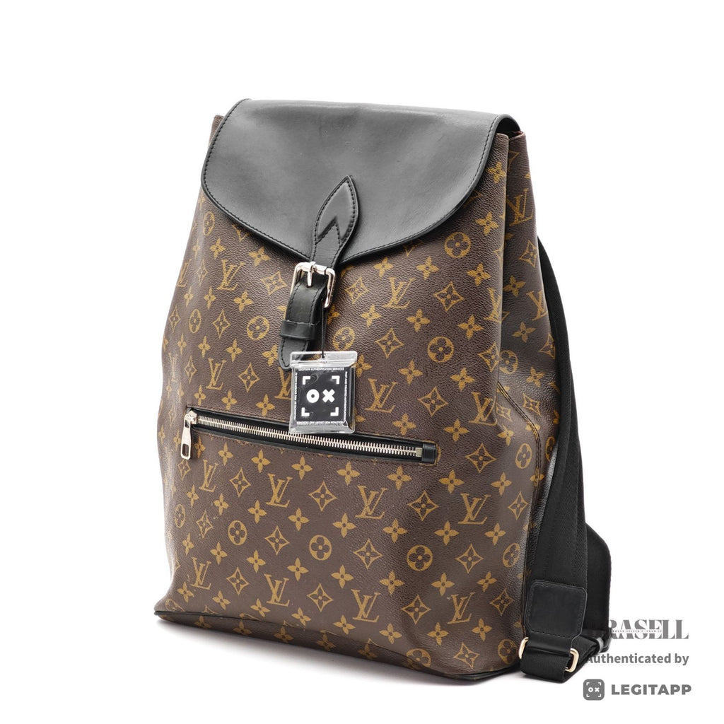 LOUIS VUITTON Macassar Parc M40637 Monogram Backpack Brown 【ImportFeeFREE】