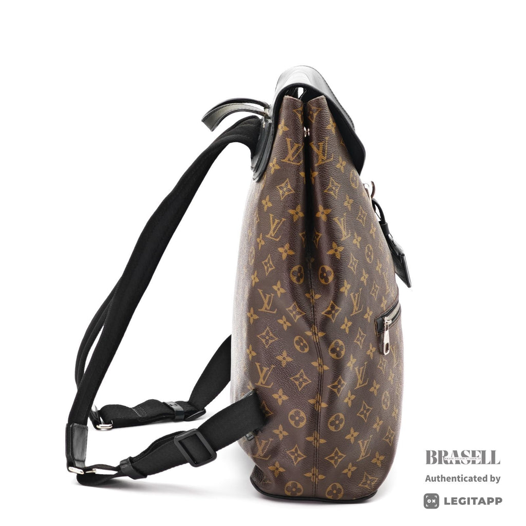 LOUIS VUITTON Macassar Parc M40637 Monogram Backpack Brown 【ImportFeeFREE】