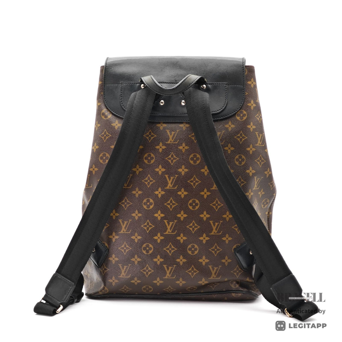 LOUIS VUITTON Macassar Parc M40637 Monogram Backpack Brown 【ImportFeeFREE】