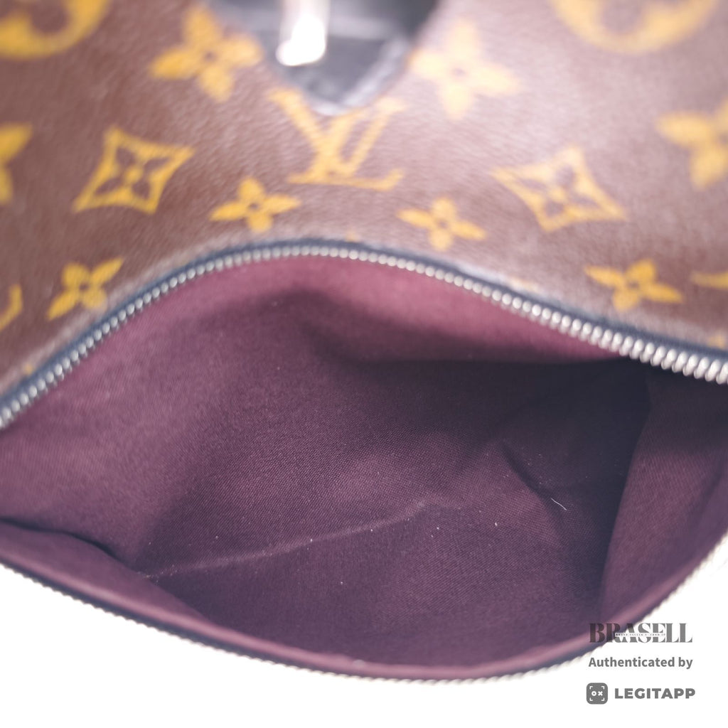 LOUIS VUITTON Macassar Parc M40637 Monogram Backpack Brown 【ImportFeeFREE】