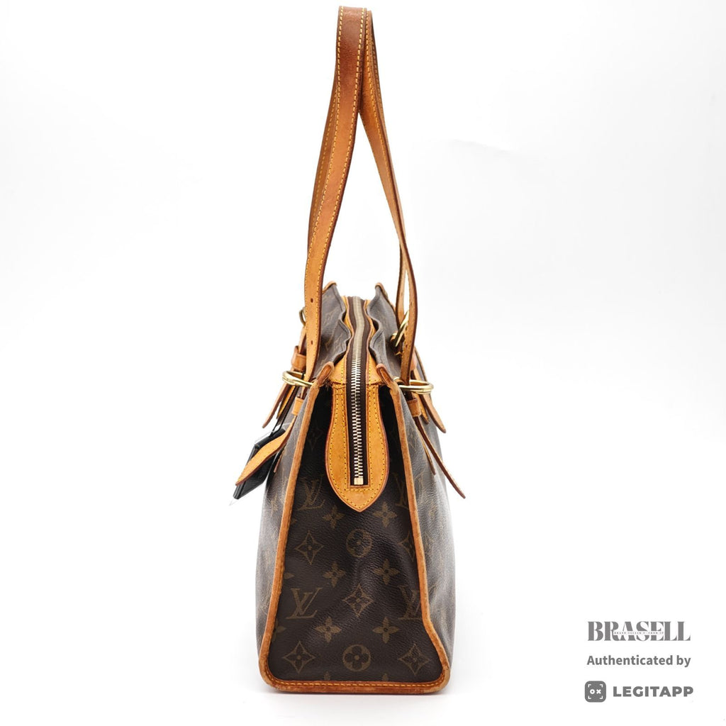 LOUIS VUITTON Popincourt Haut Hand Bag Monogram Canvas M40007【ImportFeeFREE】