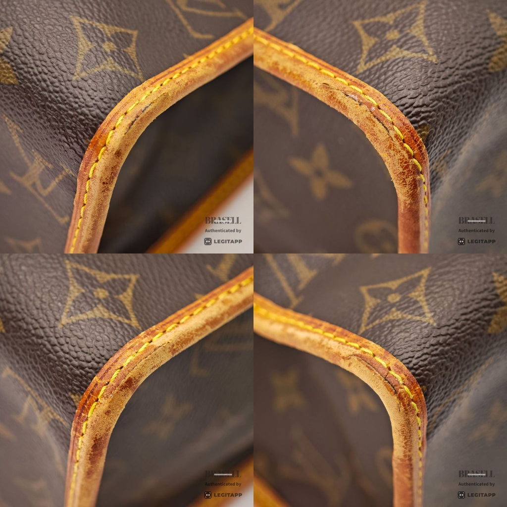 LOUIS VUITTON Popincourt Haut Hand Bag Monogram Canvas M40007【ImportFeeFREE】