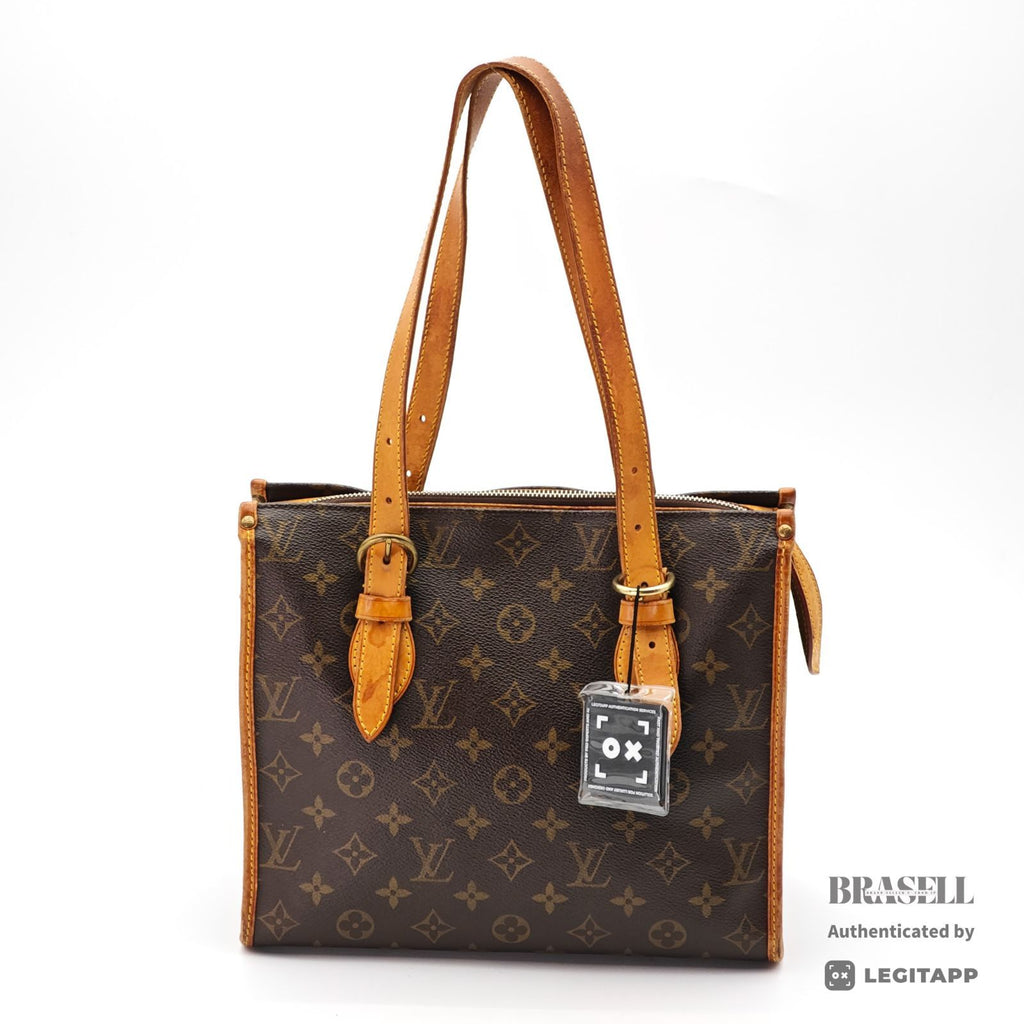 LOUIS VUITTON Popincourt Haut Hand Bag Monogram Canvas M40007【ImportFeeFREE】