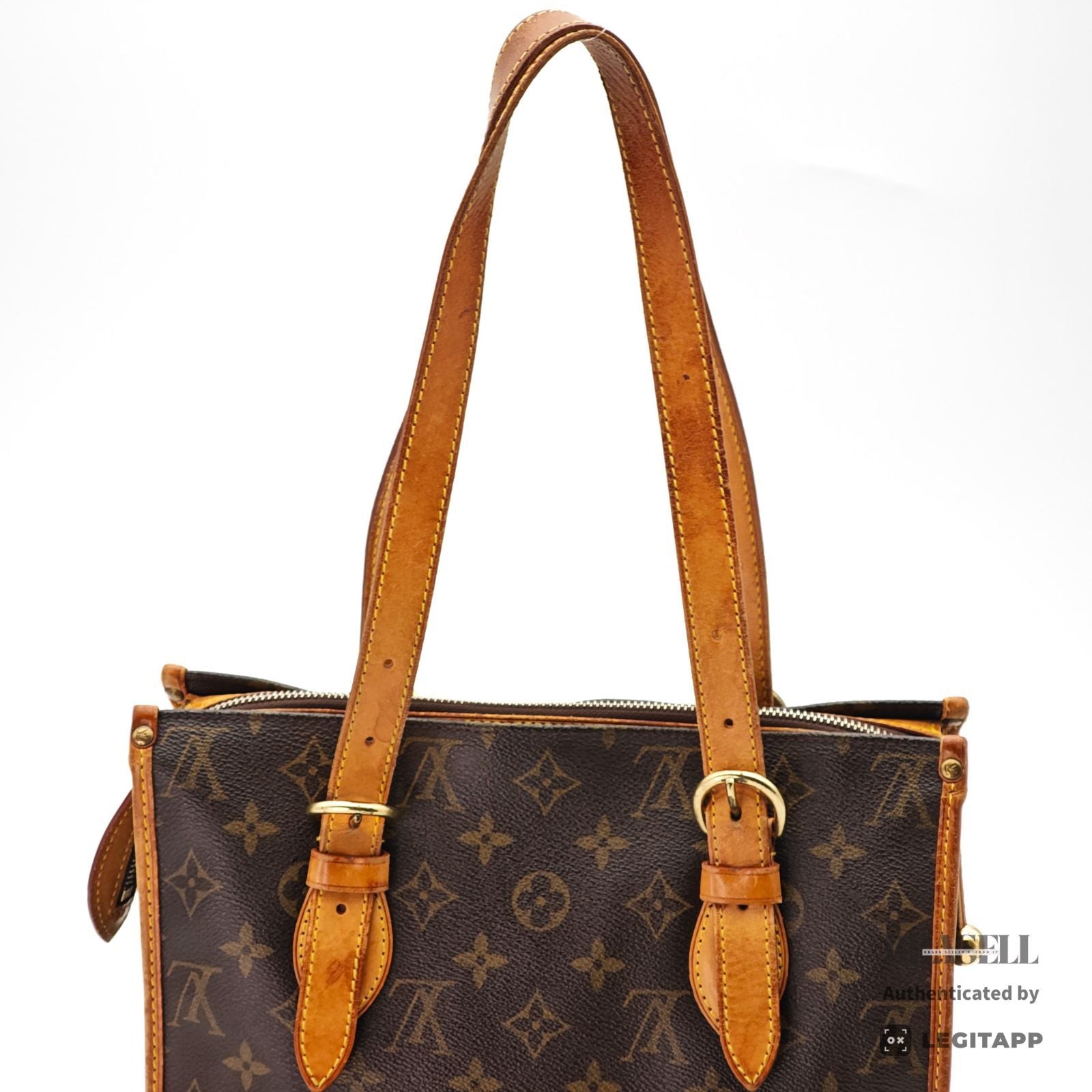 LOUIS VUITTON Popincourt Haut Hand Bag Monogram Canvas M40007【ImportFeeFREE】