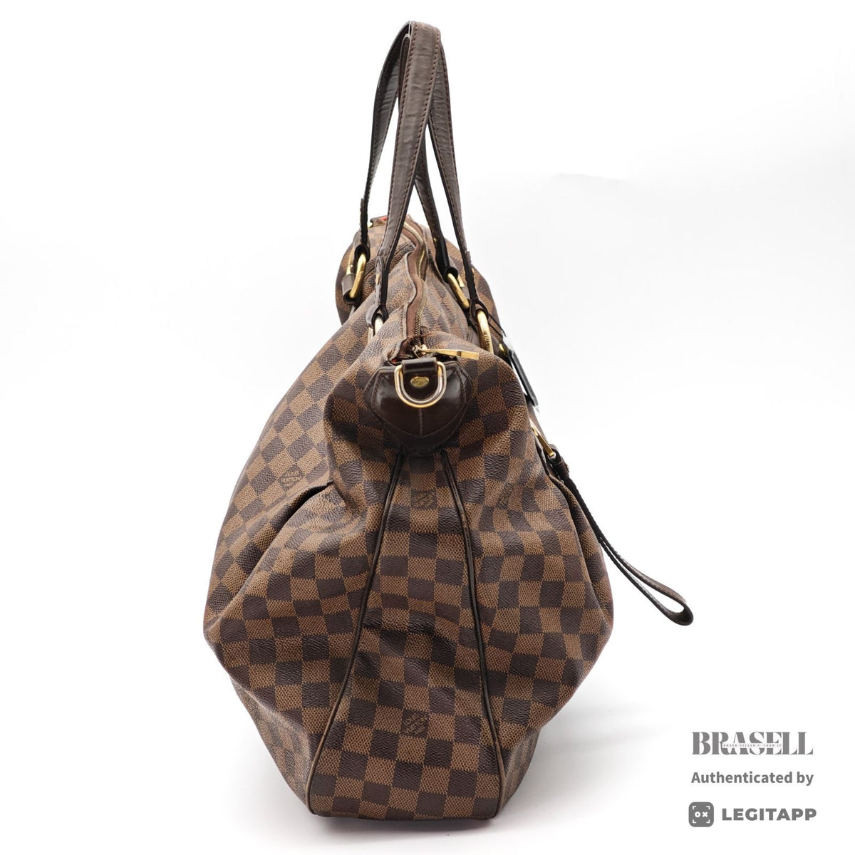 LOUIS VUITTON Evora 2Way Shoulder Handbag N41131 Damier Brown 【ImportFeeFREE】