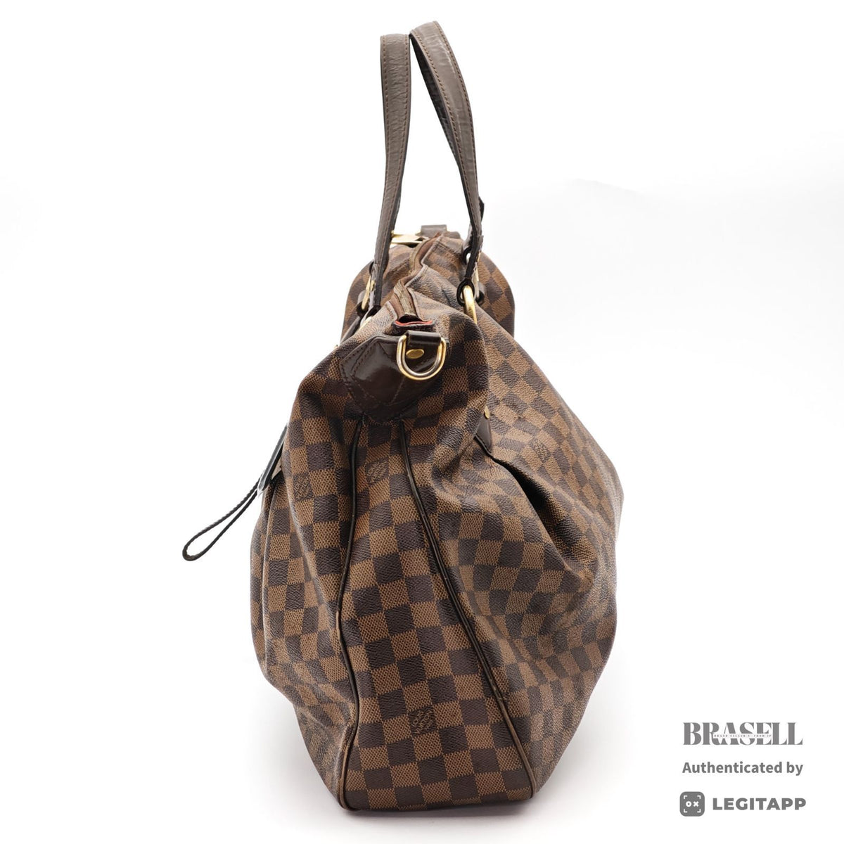 LOUIS VUITTON Evora 2Way Shoulder Handbag N41131 Damier Brown 【ImportFeeFREE】