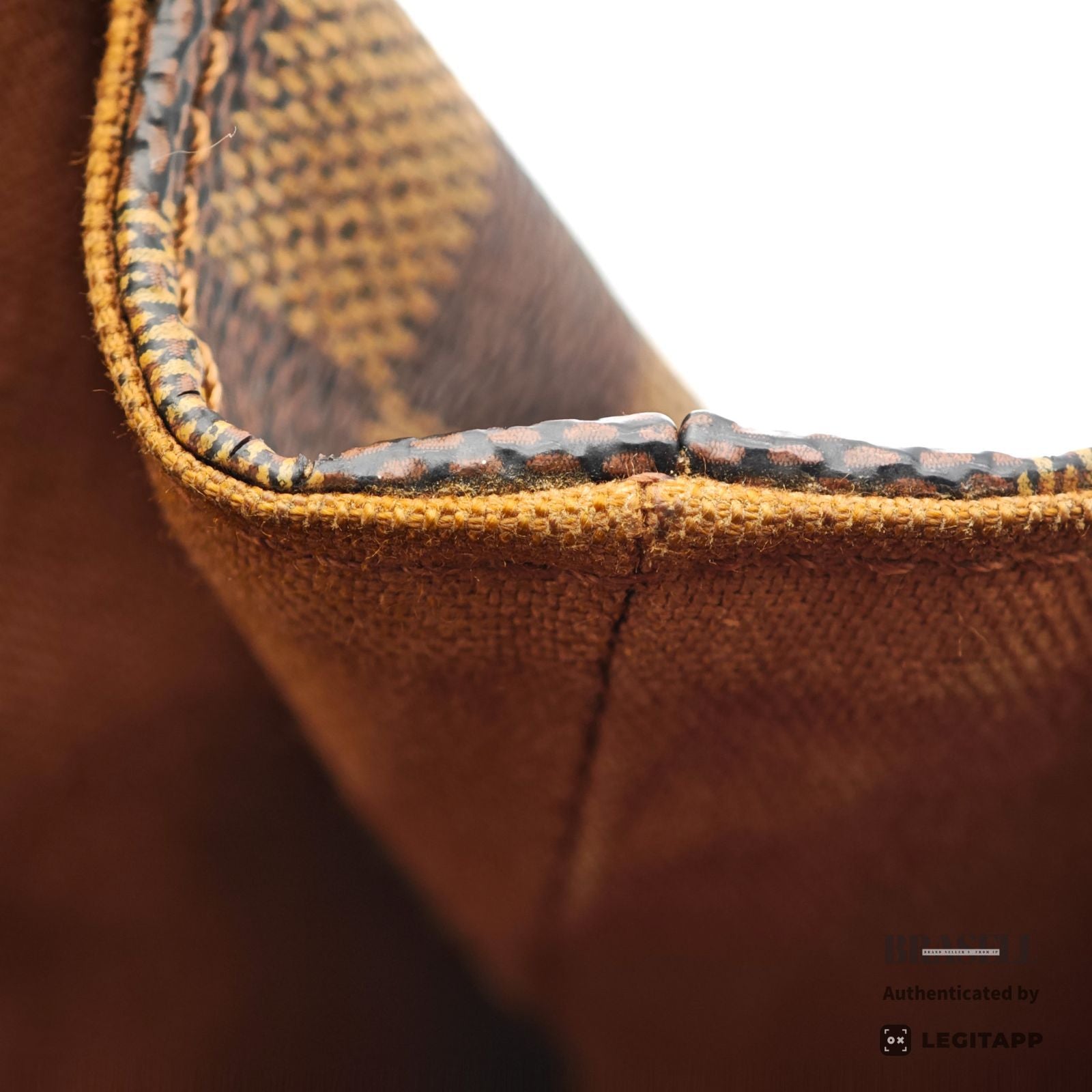 LOUIS VUITTON Damier Arlequin N99038 Backpack Diaper Bag Brown【ImportFeeFREE】