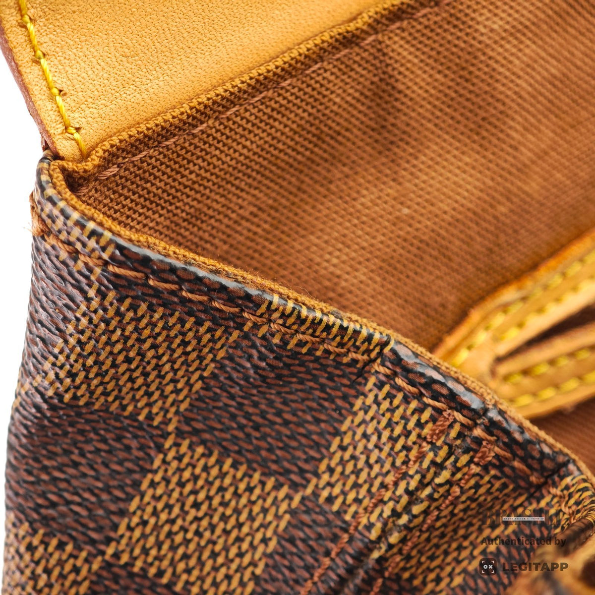 LOUIS VUITTON Damier Arlequin N99038 Backpack Diaper Bag Brown【ImportFeeFREE】