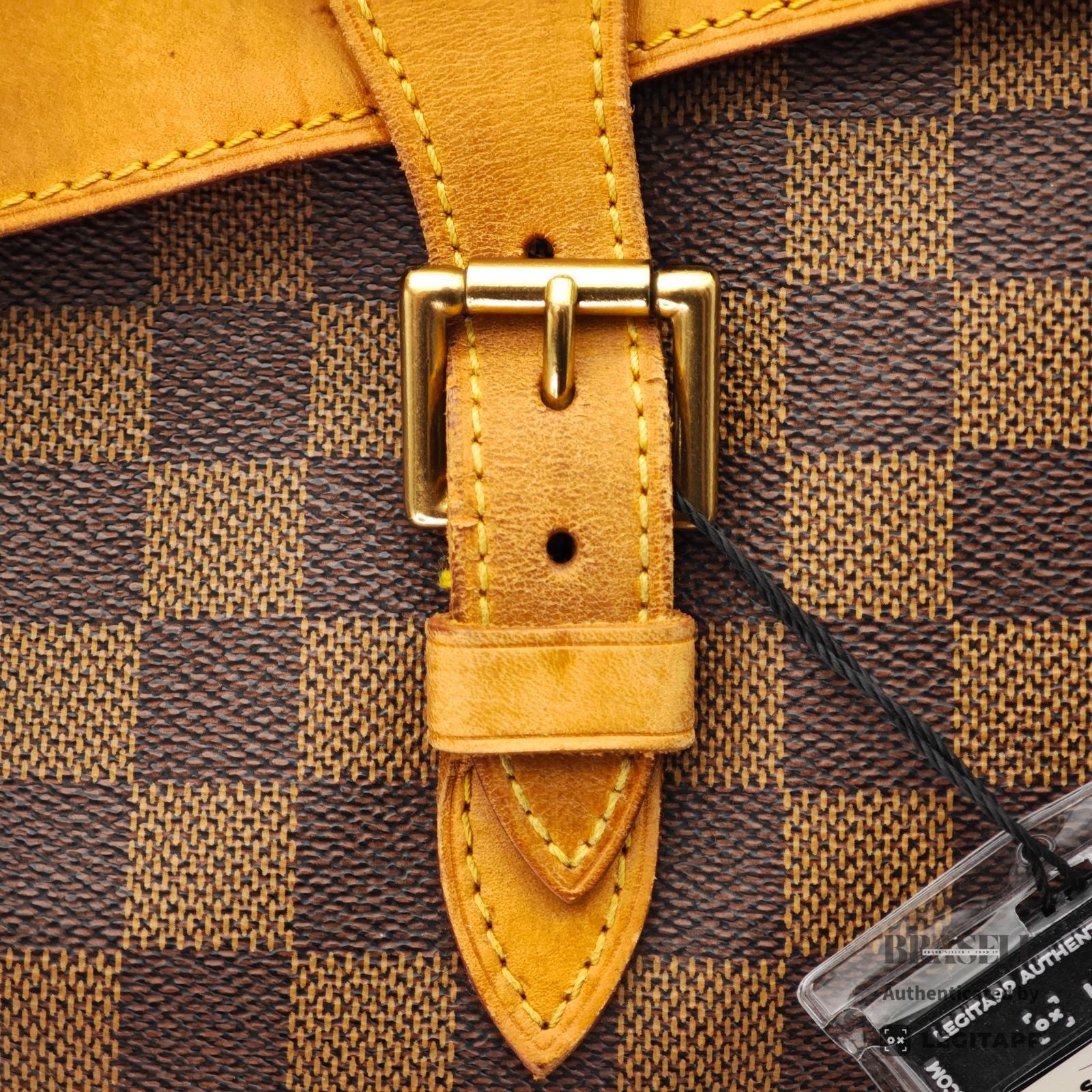 LOUIS VUITTON Damier Arlequin N99038 Backpack Diaper Bag Brown【ImportFeeFREE】