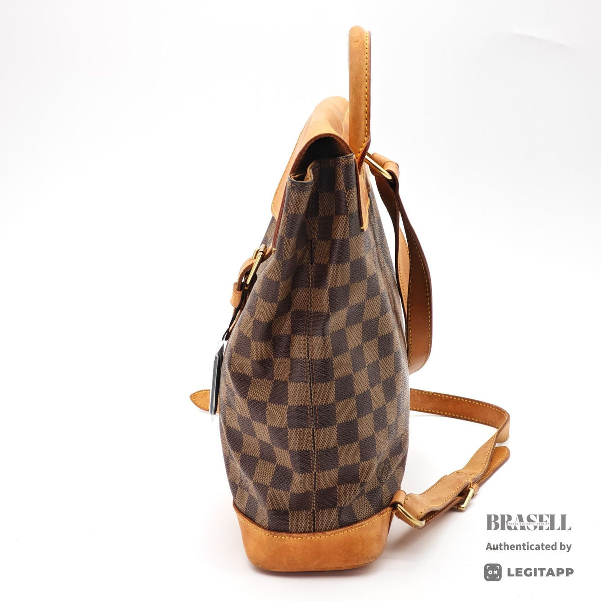 LOUIS VUITTON Damier Arlequin N99038 Backpack Diaper Bag Brown【ImportFeeFREE】