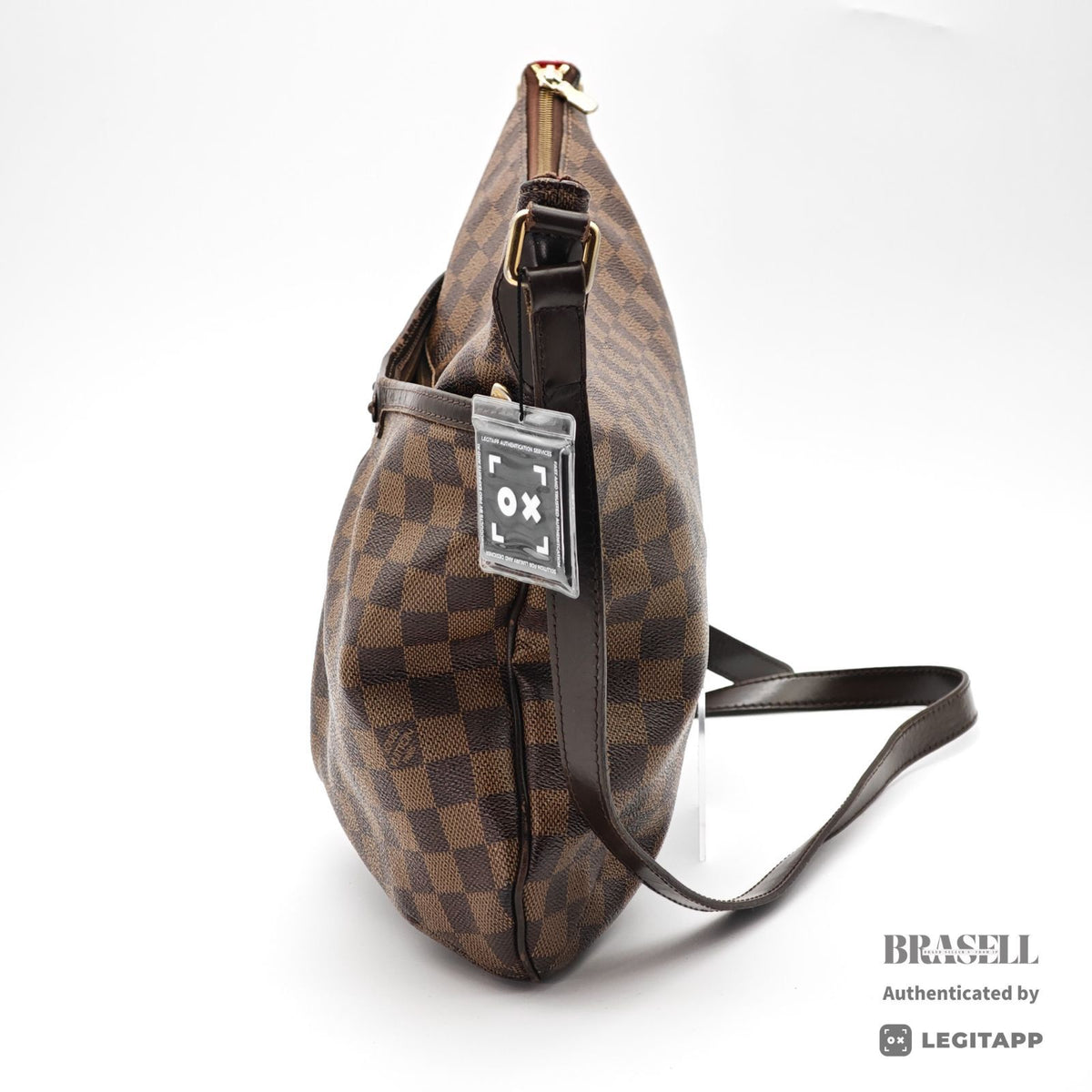 LOUIS VUITTON Damier Ebene Bloomsbury GM N42250 Shoulder Bag【ImportFeeFREE】