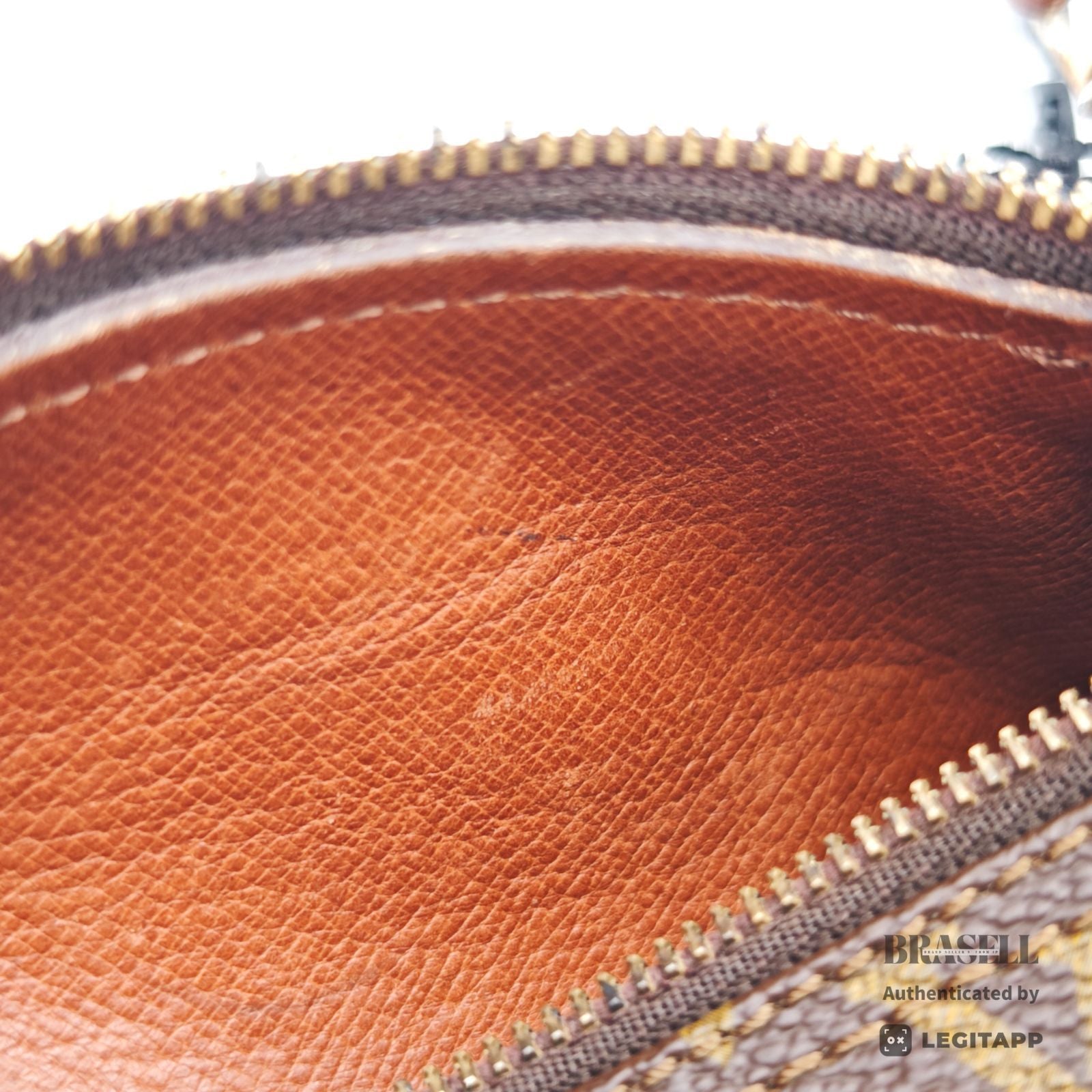 LOUIS VUITTON Papillon Pouch Cylindrical Handbag Brown【ImportFeeFREE】