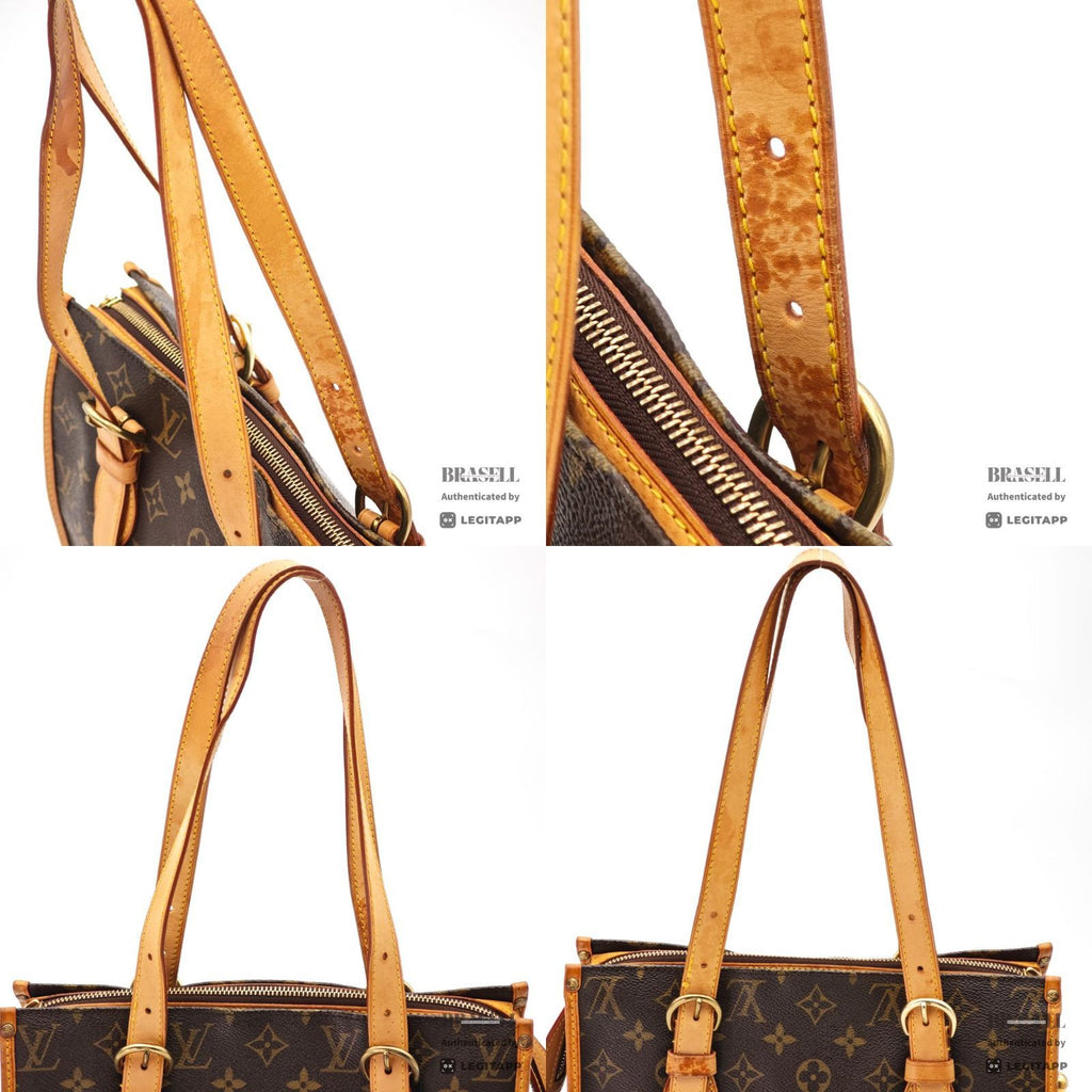 LOUIS VUITTON Popincourt Haut Hand Bag Monogram Canvas M40007 【ImportFeeFREE】