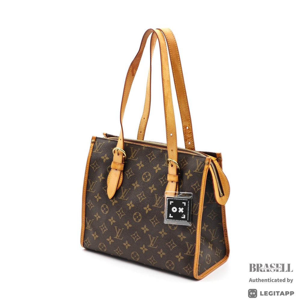 LOUIS VUITTON Popincourt Haut Hand Bag Monogram Canvas M40007 【ImportFeeFREE】