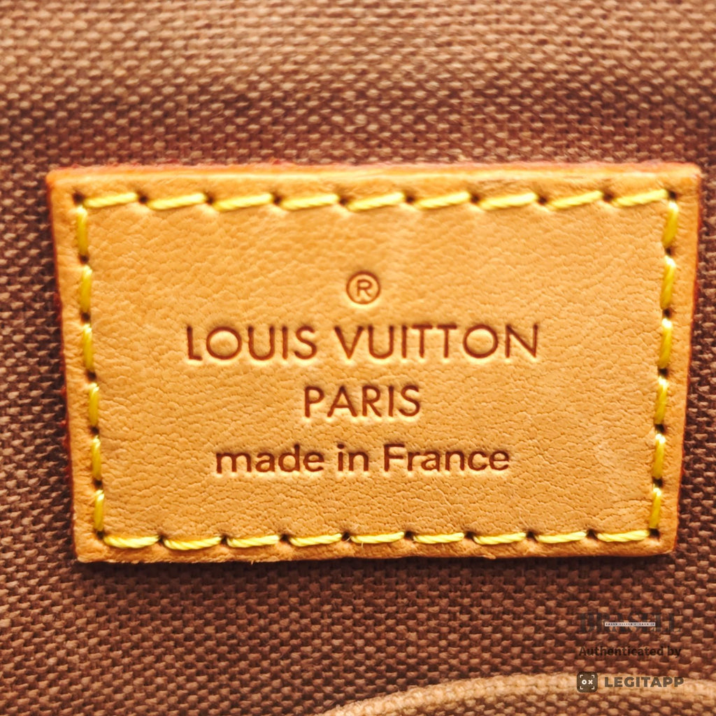 LOUIS VUITTON Popincourt Haut Hand Bag Monogram Canvas M40007 【ImportFeeFREE】