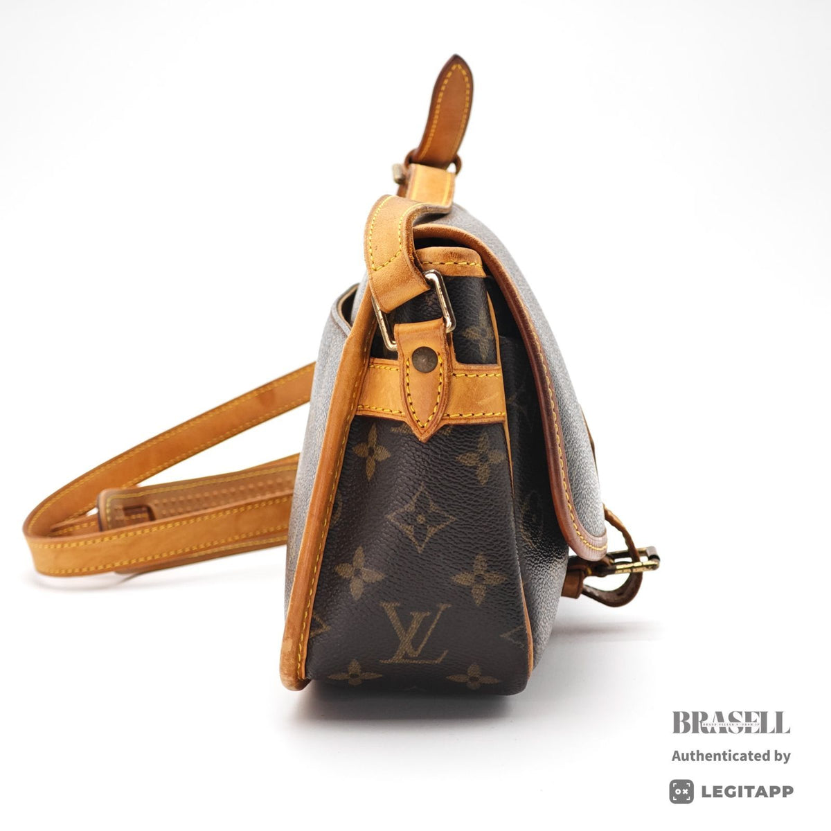 LOUIS VUITTON Sologne Monogram Canvas Shoulder Bag M42250 【ImportFeeFREE】