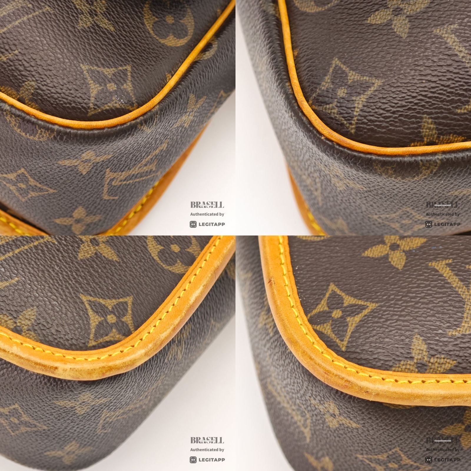 LOUIS VUITTON Sologne Monogram Canvas Shoulder Bag M42250 【ImportFeeFREE】