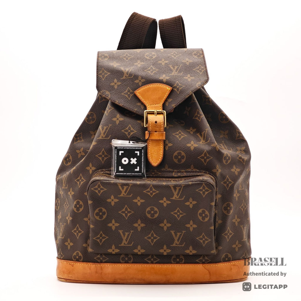 LOUIS VUITTON Monogram Montsouris GM M51135 Backpack【ImportFeeFREE】