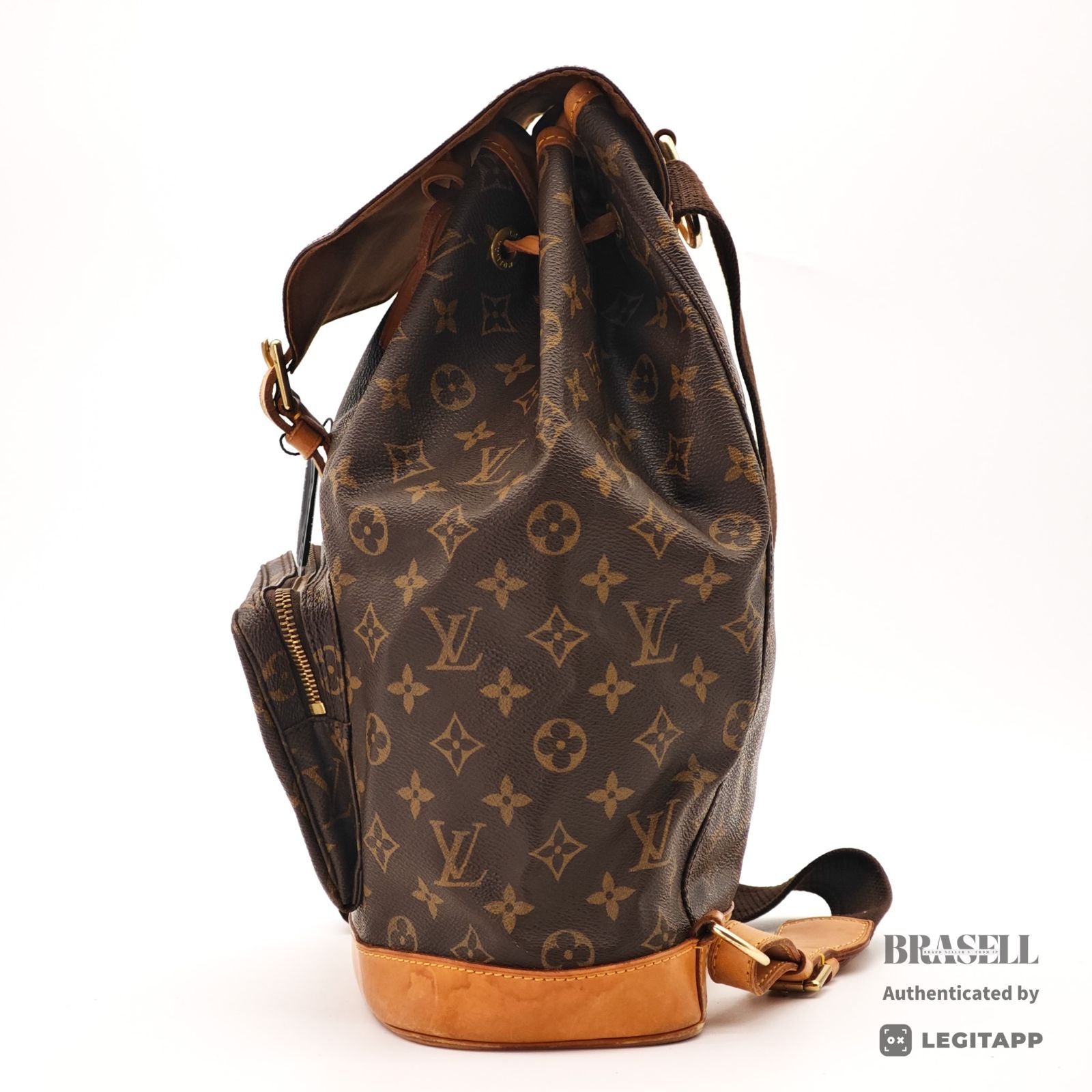 LOUIS VUITTON Monogram Montsouris GM M51135 Backpack【ImportFeeFREE】