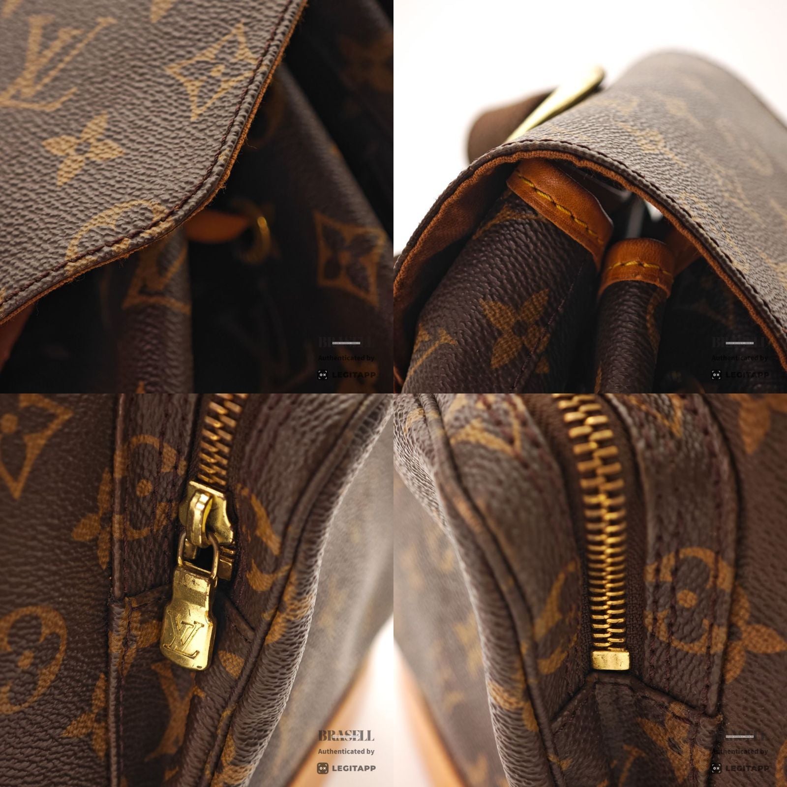 LOUIS VUITTON Monogram Montsouris GM M51135 Backpack【ImportFeeFREE】