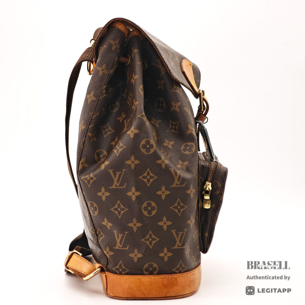 LOUIS VUITTON Monogram Montsouris GM M51135 Backpack【ImportFeeFREE】