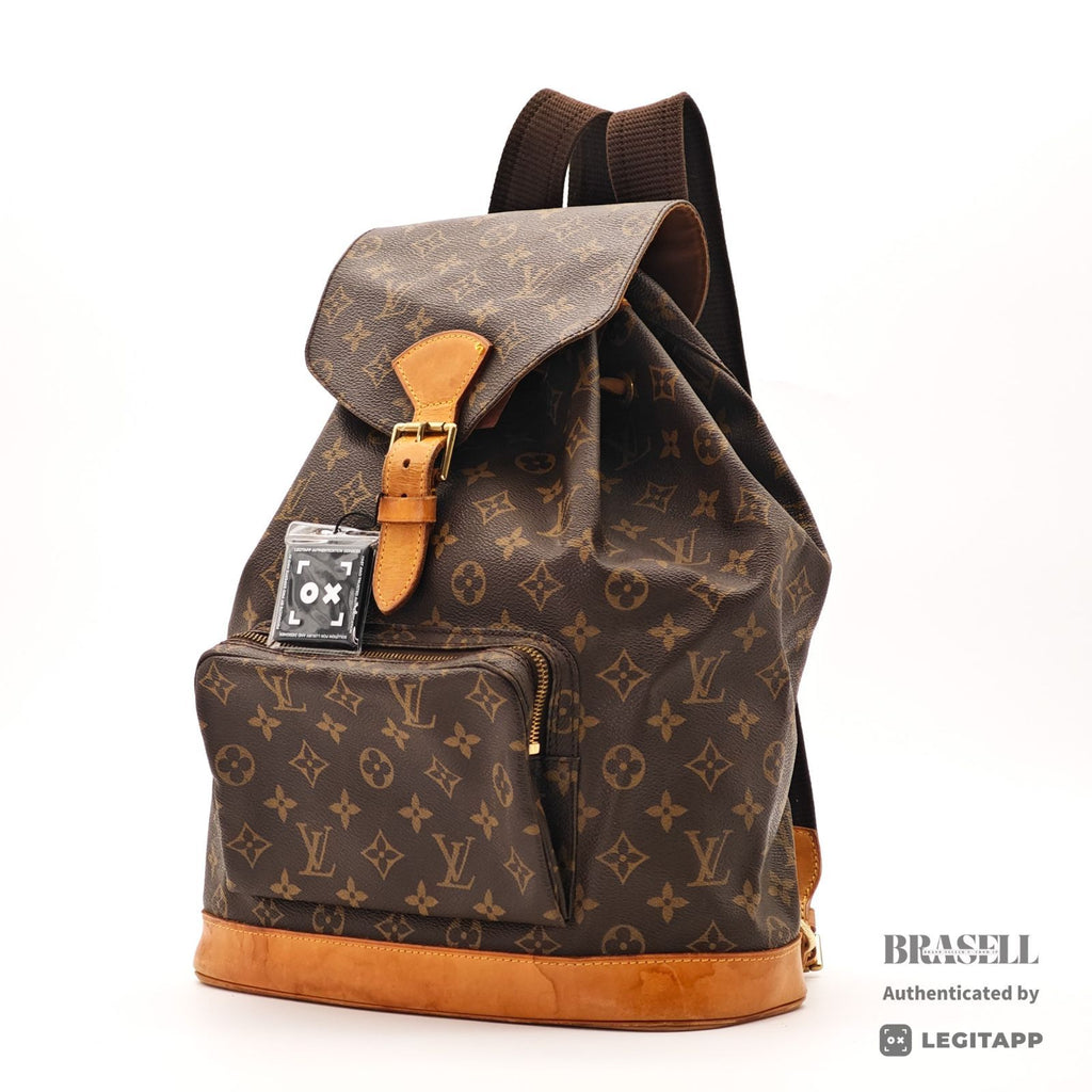 LOUIS VUITTON Monogram Montsouris GM M51135 Backpack【ImportFeeFREE】