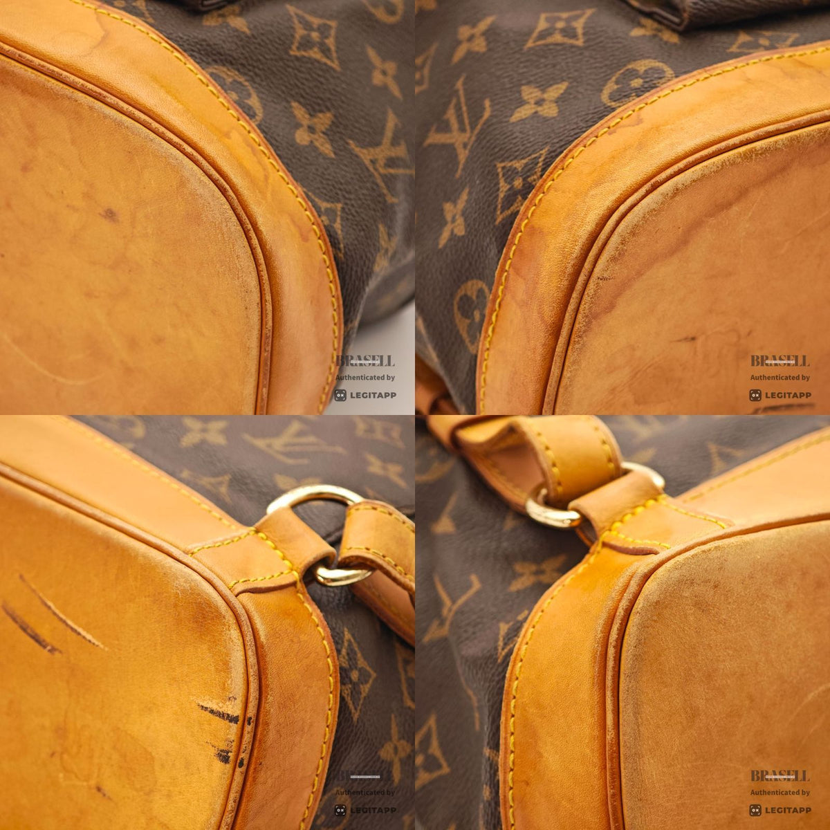 LOUIS VUITTON Monogram Montsouris GM M51135 Backpack【ImportFeeFREE】