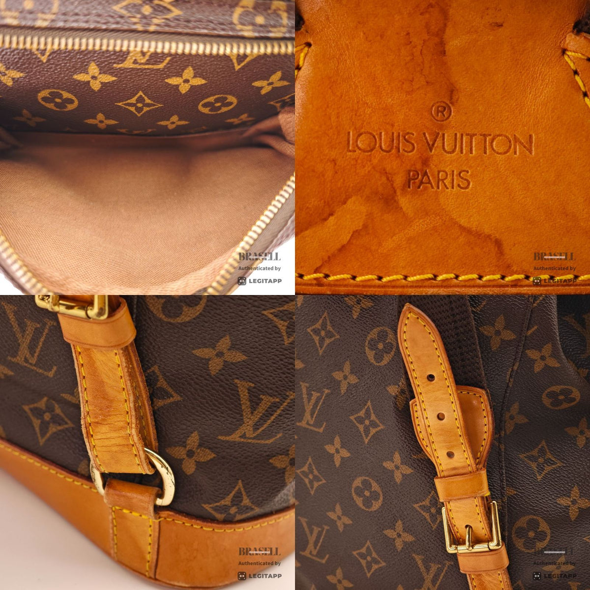 LOUIS VUITTON Monogram Montsouris GM M51135 Backpack【ImportFeeFREE】