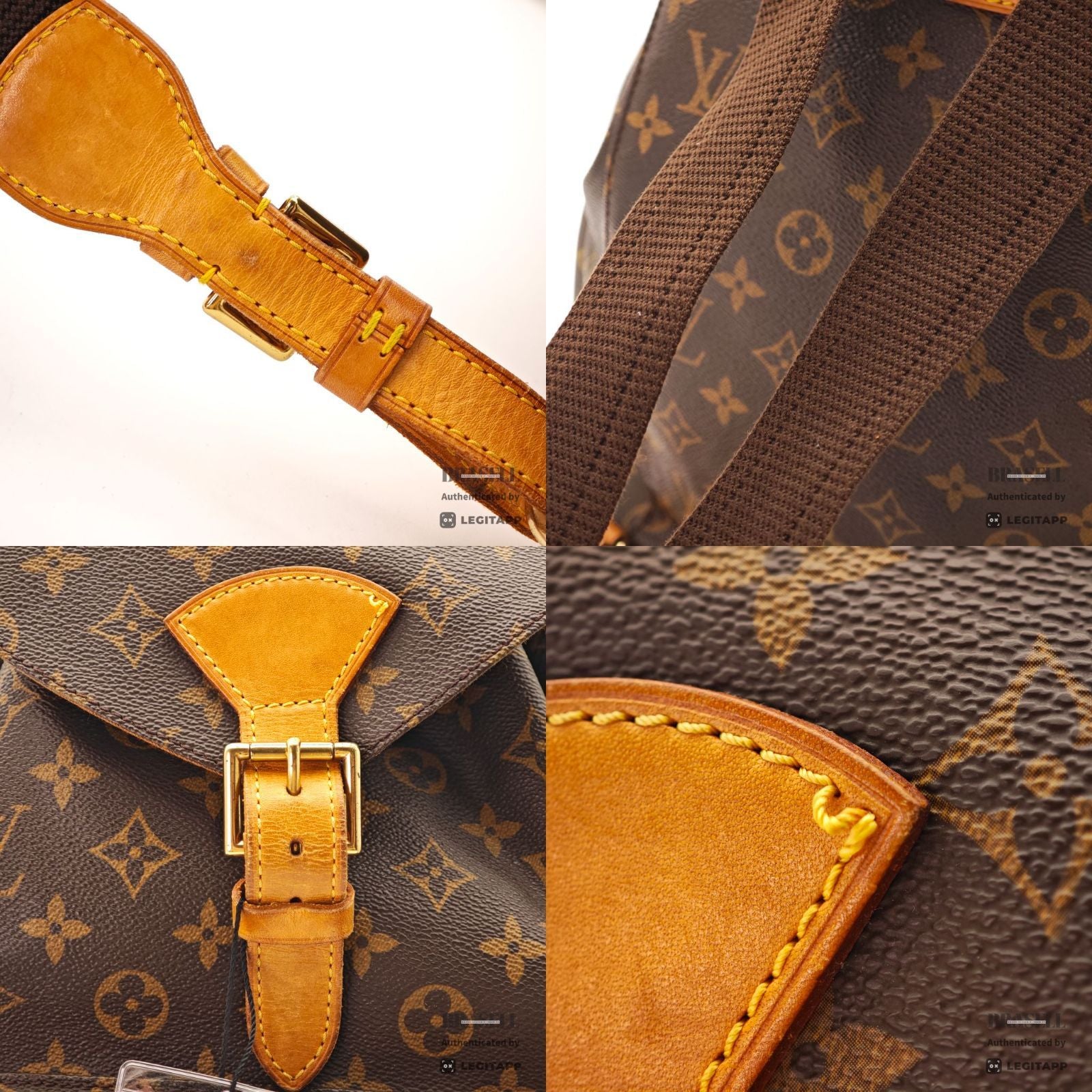 LOUIS VUITTON Monogram Montsouris GM M51135 Backpack【ImportFeeFREE】