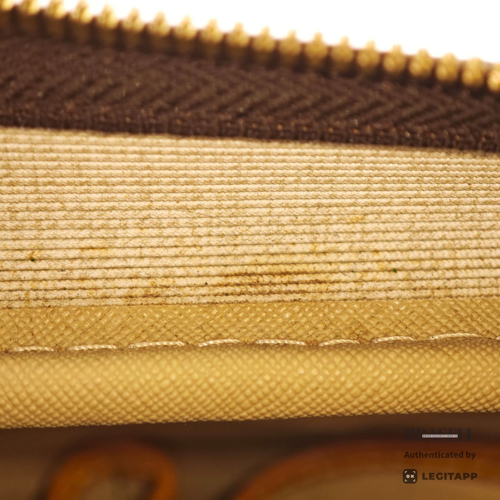 LOUIS VUITTON Monogram Deauville M47270 Handbag Brown【ImportFeeFREE】