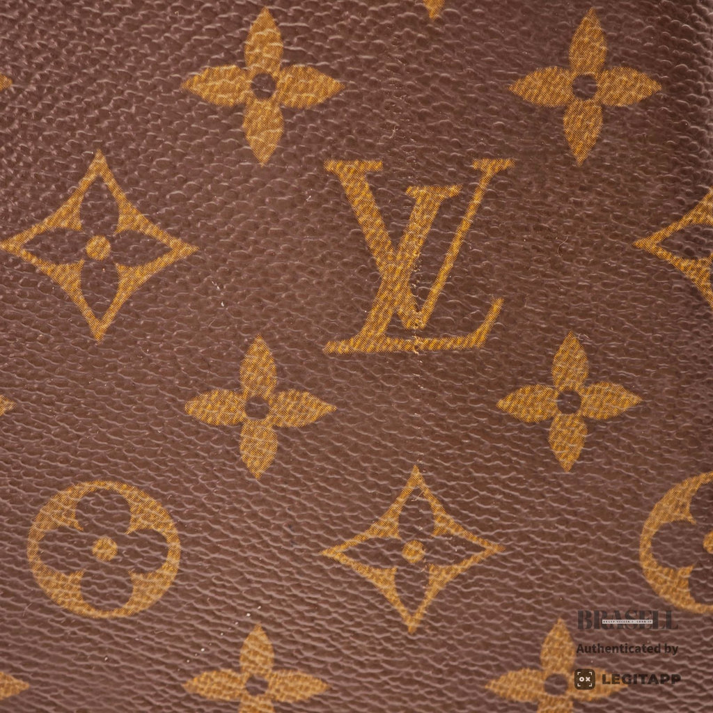 LOUIS VUITTON Monogram Deauville M47270 Handbag Brown【ImportFeeFREE】