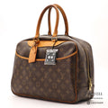 LOUIS VUITTON Monogram Deauville M47270 Handbag Brown【ImportFeeFREE】