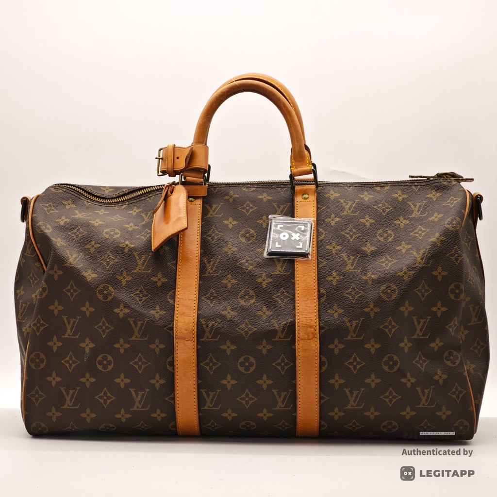 LOUIS VUITTON Monogram Keepall 50 Bandouliere M41416 2Way【ImportFeeFREE】