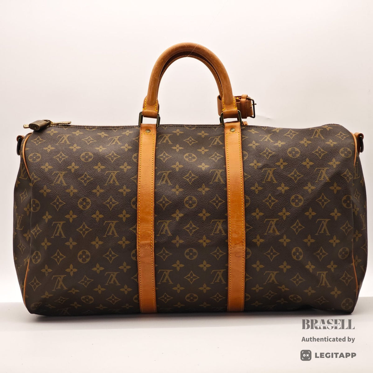 LOUIS VUITTON Monogram Keepall 50 Bandouliere M41416 2Way【ImportFeeFREE】