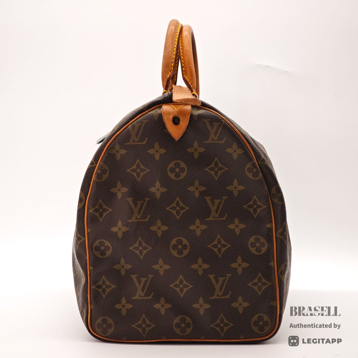 LOUIS VUITTON Monogram Speedy 40 M41522 Handbag Brown【ImportFeeFREE】