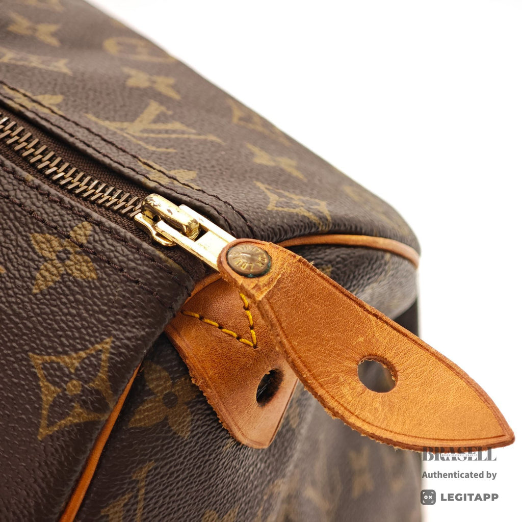 LOUIS VUITTON Monogram Speedy 40 M41522 Handbag Brown【ImportFeeFREE】