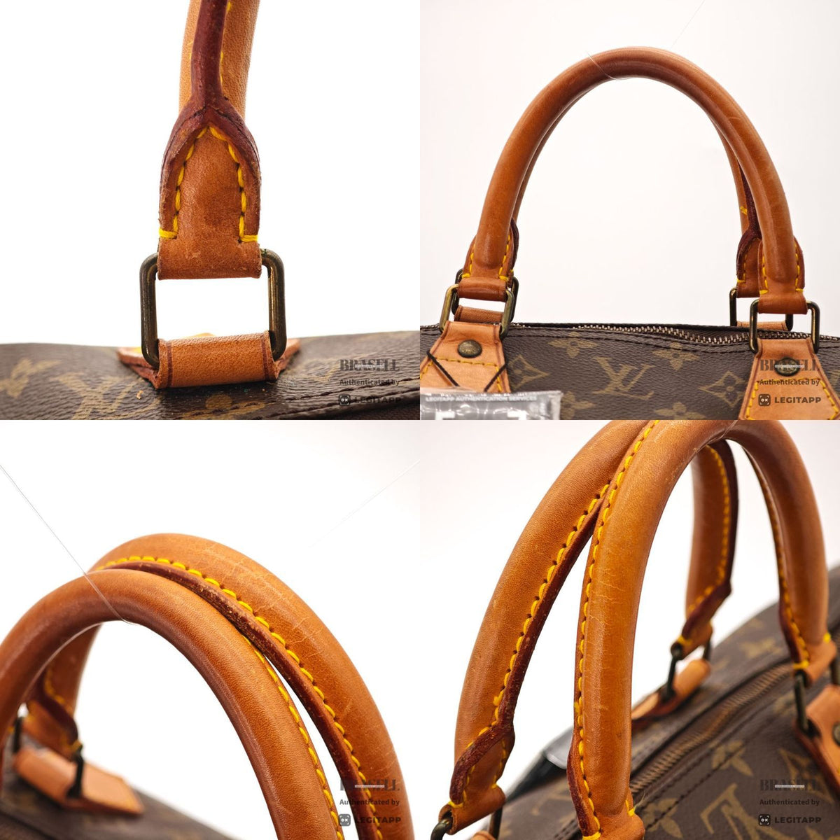 LOUIS VUITTON Monogram Speedy 40 M41522 Handbag Brown【ImportFeeFREE】