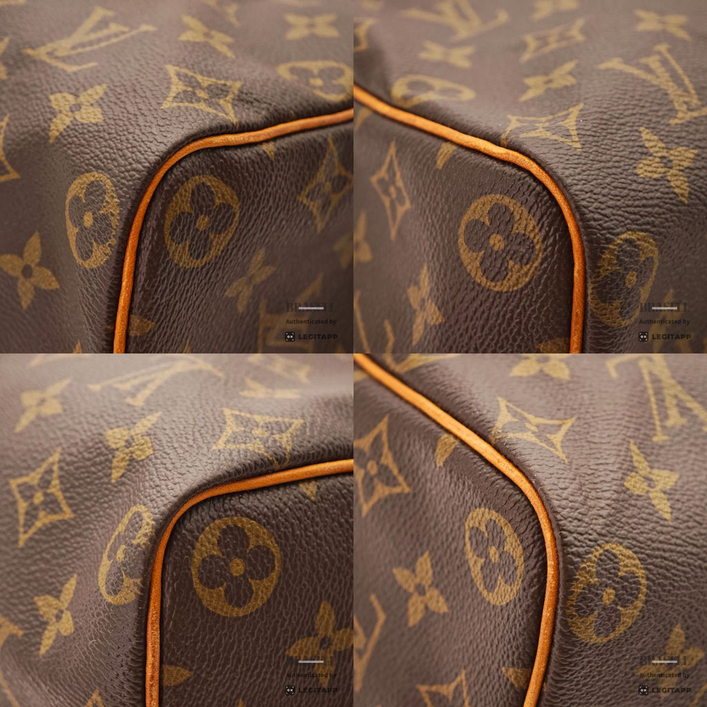 LOUIS VUITTON Monogram Speedy 40 M41522 Handbag Brown【ImportFeeFREE】